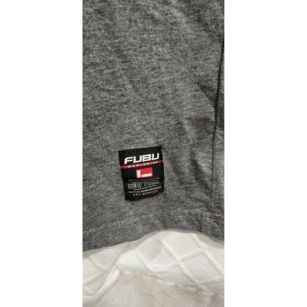 FUBU‎ the Collection Men's  L T Shirt  With Statue Of Liberty - Picture 2 of 9